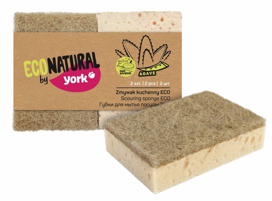 York губки для посуды Eco Natural 2шт