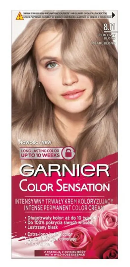 GARNIER колор сенсейшн № 8.11 ультрапепельный блонд