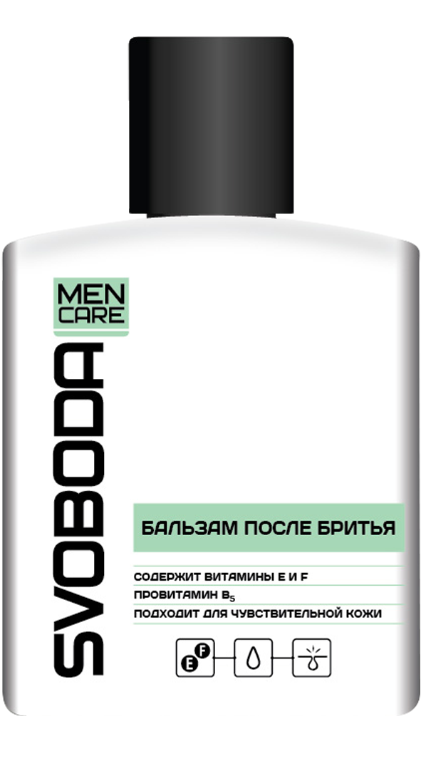 СВОБОДА Men Care бальзам после бритья во флаконе 150мл