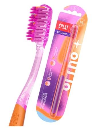 SPLAT SMILEX ORTHO Soft ортодонтическая зубная щетка