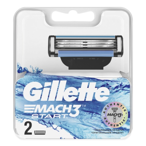 Сменные кассеты Gillette Mach3 Start 2шт