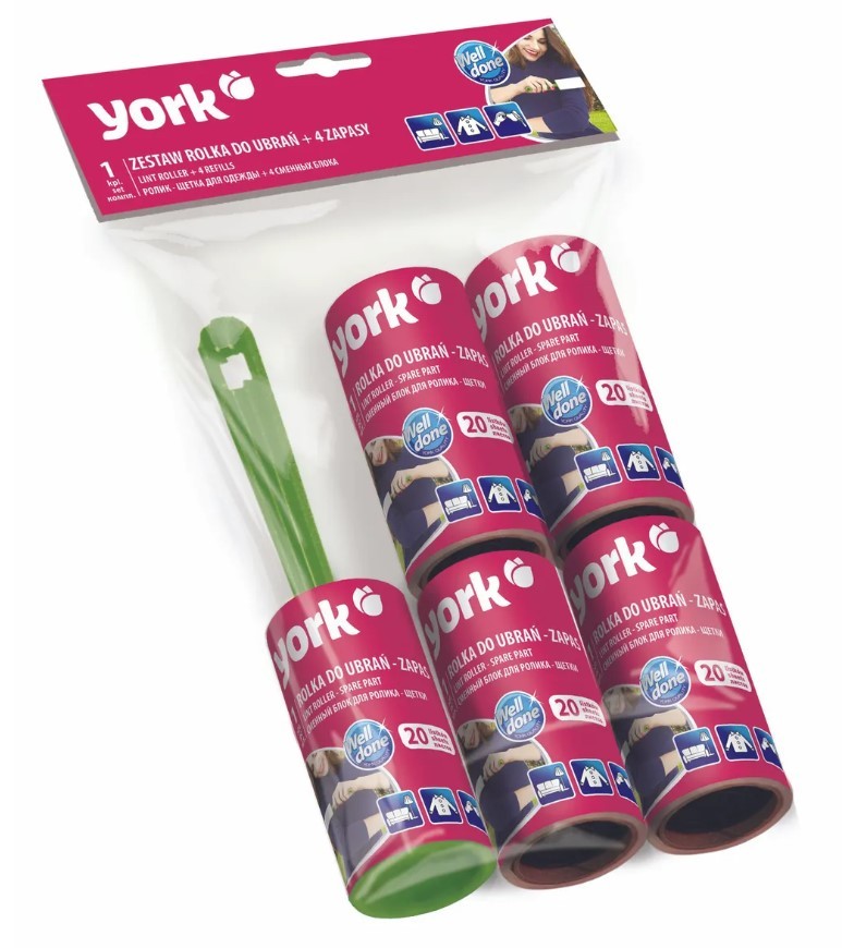 York ролик для одежды + 4 сменных блока