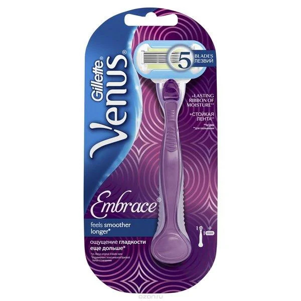 Станок женский Gillette Venus Embrace 1 кассета