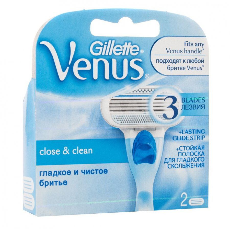 Сменные кассеты Gillette Venus 2шт женские