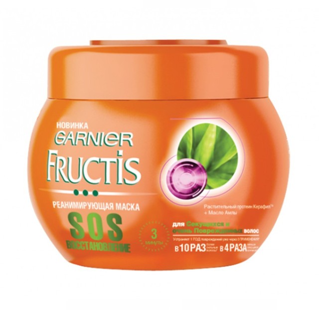 GARNIER Fructis маска sos восстановление 300мл