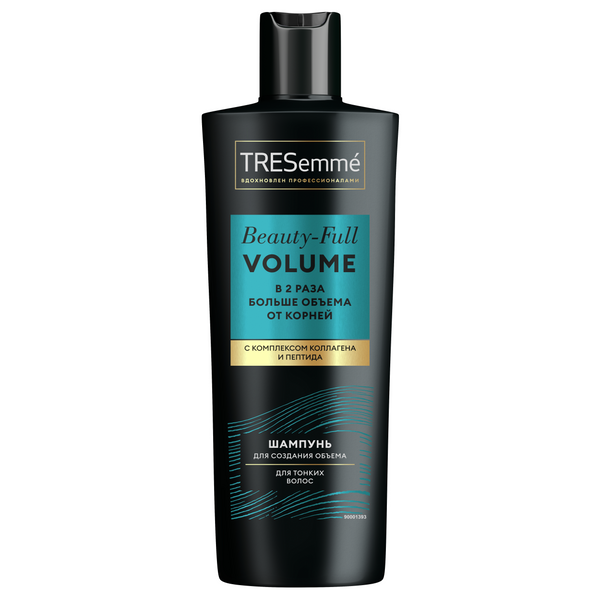 TRESemme beauty full volume шампунь без красителей для создания объема 400 мл