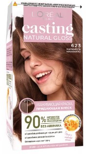 LOREAL  кастинг крем глосс 623 карамель маккиато